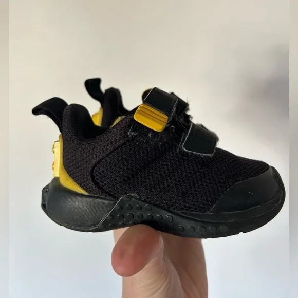 ADIDAS x LEGO Black Kids Sneakers 5.5K Black - Picture 2 of 9